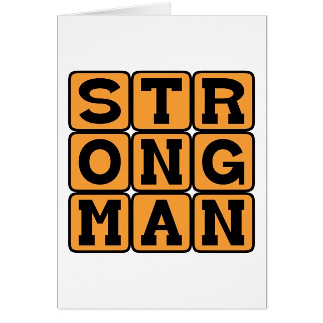 Strongman, Bodybuilding (Vorne)