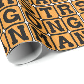 Strongman, Bodybuilding Geschenkpapier (Rolleneckpunkt)