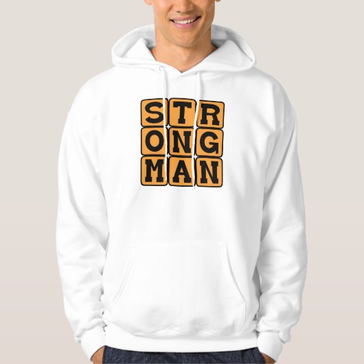 Strongman, Bodybuilding Hoodie (Vorderseite)