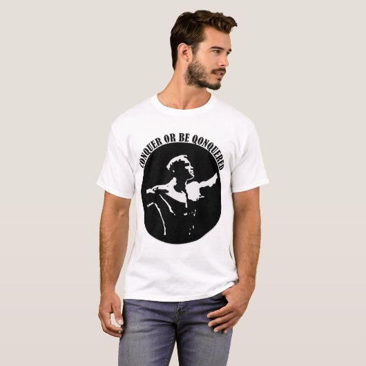 Strongman erobern oder erobern ©WhiteTigerLLC. T-Shirt (Vorne ganz)