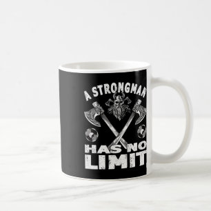 Strongman hat keinen Power für die Gewichtsausbild Kaffeetasse
