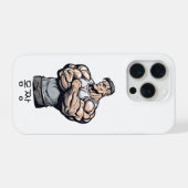 Strongman iPhone Hülle (Rückseite (Horizontal))