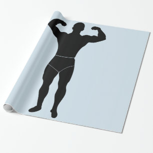 Strongman Wrapping Paper Geschenkpapier