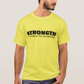 STRONGTH T - SHIRT (Vorderseite)