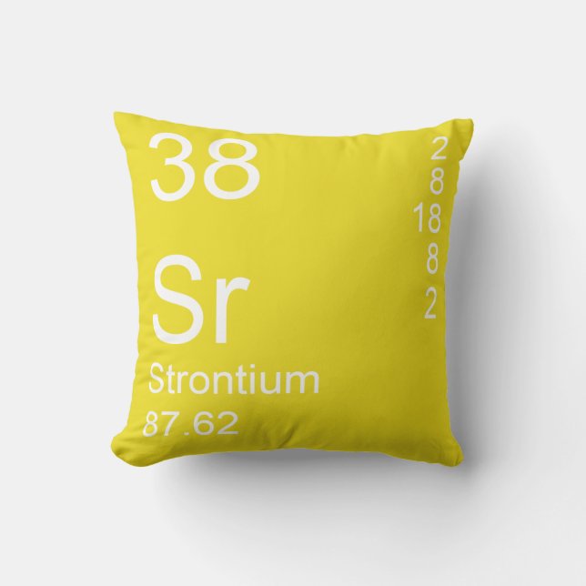 Strontium Kissen (Vorderseite)