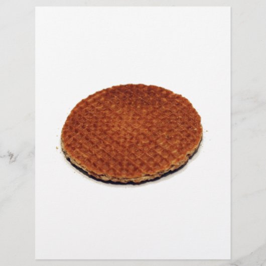 Stroopwafel Flyer (Hinten)