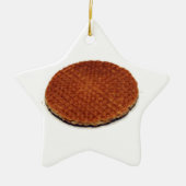 Stroopwafel Keramik Ornament (Vorne)