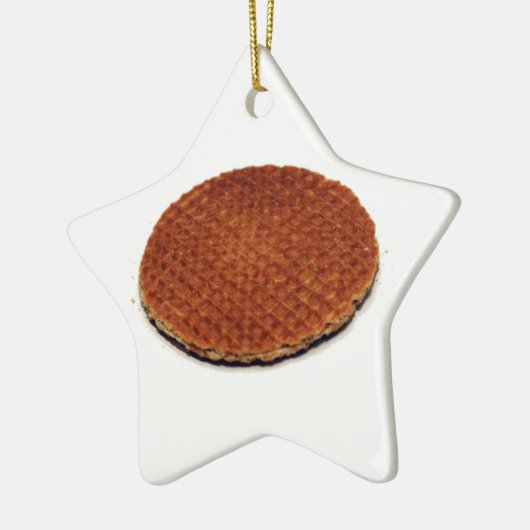 Stroopwafel Keramik Ornament (Links)