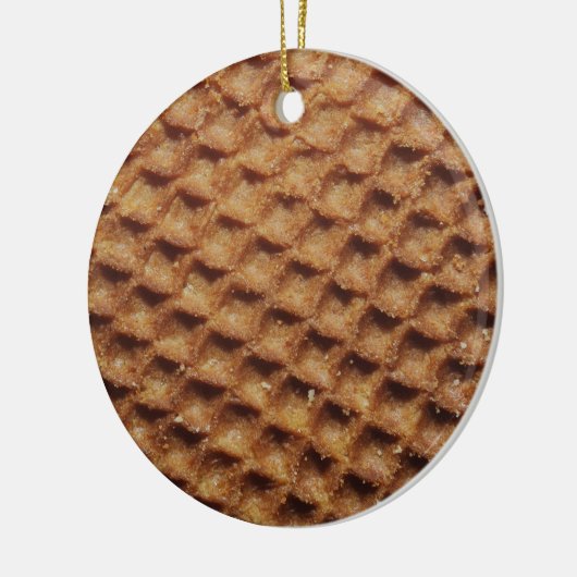 Stroopwafel Keramikornament (Links)