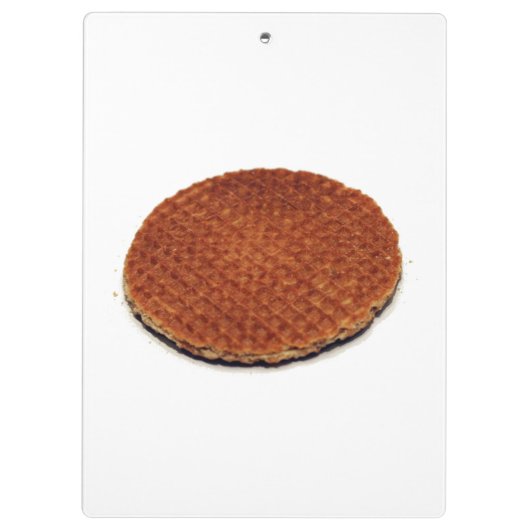 Stroopwafel Klemmbrett (Rückseite)