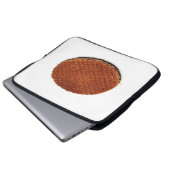 Stroopwafel Laptopschutzhülle (Vorne Knopf)