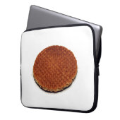 Stroopwafel Laptopschutzhülle (Vorderseite Links)