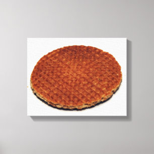 Stroopwafel Leinwanddruck