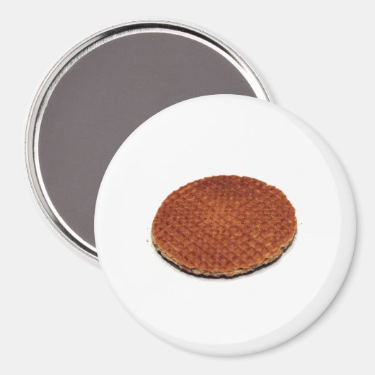 Stroopwafel Magnet (Vorderseite/Rückseite)