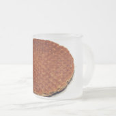 Stroopwafel Mattglastasse (VorderseiteRechts)