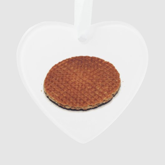 Stroopwafel Ornament (Rückseite)
