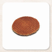 Stroopwafel Rechteckiger Pappuntersetzer (Vorderseite)