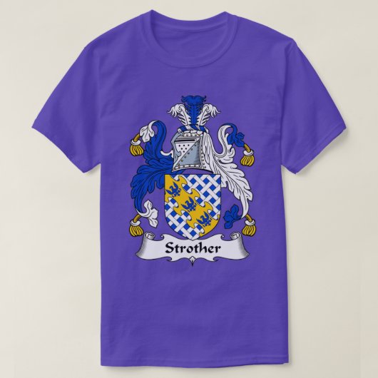 Strothermantel aus Familienwappen T-Shirt (Design vorne)