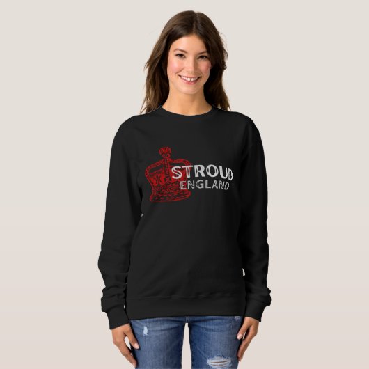 STROUD England Crown Badge Sweatshirt (Vorne ganz)
