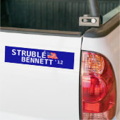 Strublé für Präsidenten Autoaufkleber (Auf Lkw)