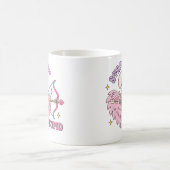 Struck by Cupid Skeleton Kaffeetasse (Mittel)