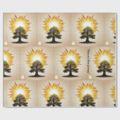 "Struck by Nature" Geschenkpapier (Flach)