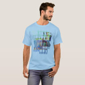 structure in blue T-Shirt (Vorne ganz)