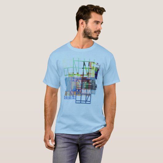 structure in blue T-Shirt (Vorne ganz)