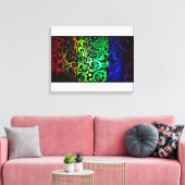 Structure of the universe leinwanddruck (Insitu (Wohnzimmer))
