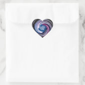 Strudel aus Liebe Herz-Aufkleber (Tasche)