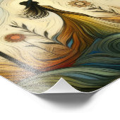 Strudel aus Zuneigung Fotodruck (Ecke)