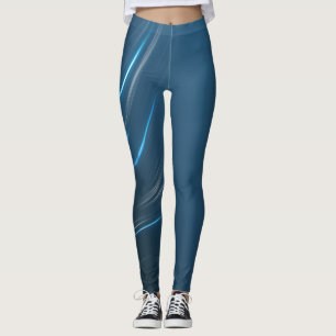 Strudel-Blues Leggings