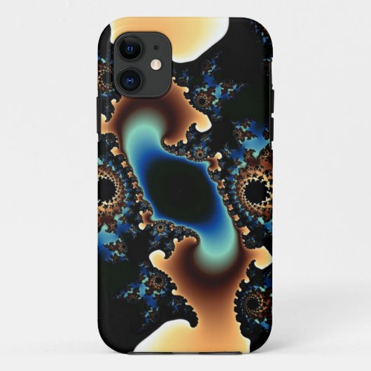 Strudel-Fraktal-iPhone-Hülle Case-Mate iPhone Hülle (Rückseite)