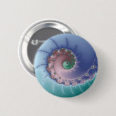 Strudel - Fraktal-Knopf Button (Vorne & Hinten)