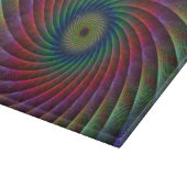 Strudel-Fraktal Schneidebrett (Ecke)