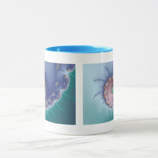 Strudel - Fraktal-Tasse Tasse (Zentrum)