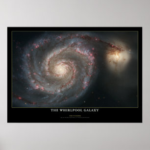 Strudel-Galaxie-kolossales Astronomie-Plakat Poster