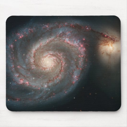 Strudel-Galaxie Mousepad (Vorne)