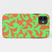 Strudel-grüner orange Case-Mate iPhone 5 Kasten Hülle (Rückseite (Horizontal))