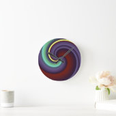 Strudel Runde Wanduhr (Zuhause)