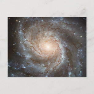 Strudelgalaxie Hubble-Teleskop Weltraumfoto Postkarte