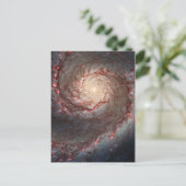 Strudelgalaxie Postkarte (Stehend Vorderseite)