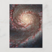 Strudelgalaxie Postkarte (Vorderseite)