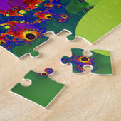 Strudeln | Rainbow Fraktal Art Puzzle (Seite)