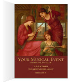 Strudwick Golden days CC1037 Konzert-Einladung (Innen (Rechts))