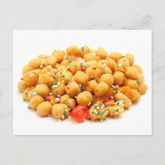 Struffoli Postkarte (Vorderseite)