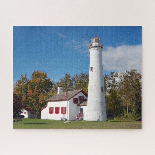 Strugeon Point Lighthouse Rechteck Puzzle (Horizontal)