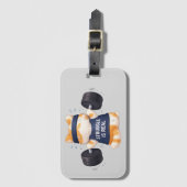 Struggle is Real Gepäckanhänger (Vorderseite Vertikal)