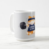 Struggle is Real Kaffeetasse (Vorderseite Links)