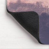Struktur Art Style Pink Navy Blau Mousepad (Ecke)
